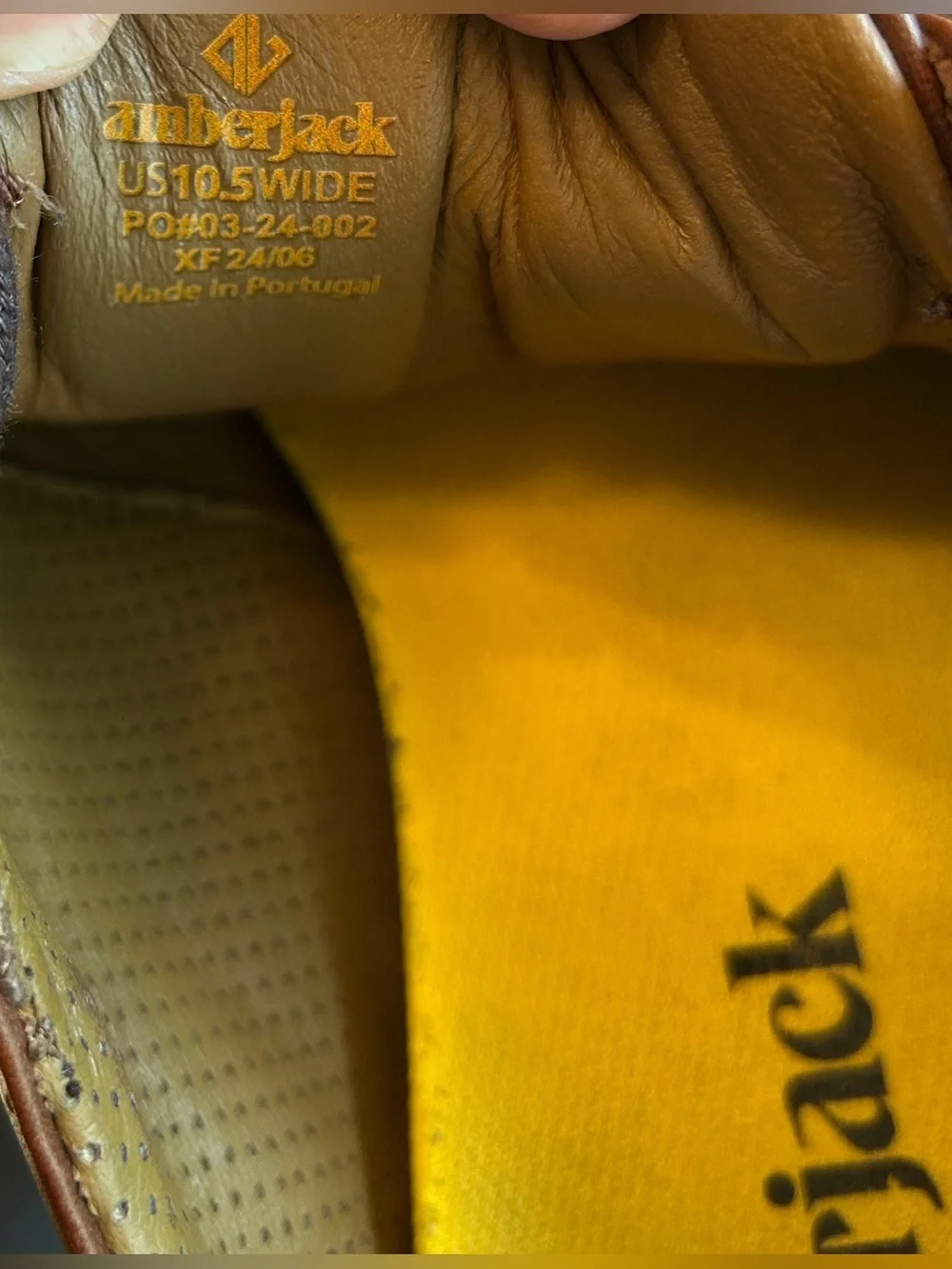 Amberjack “ The Original “ Brown Leather Lace-Up Shoes